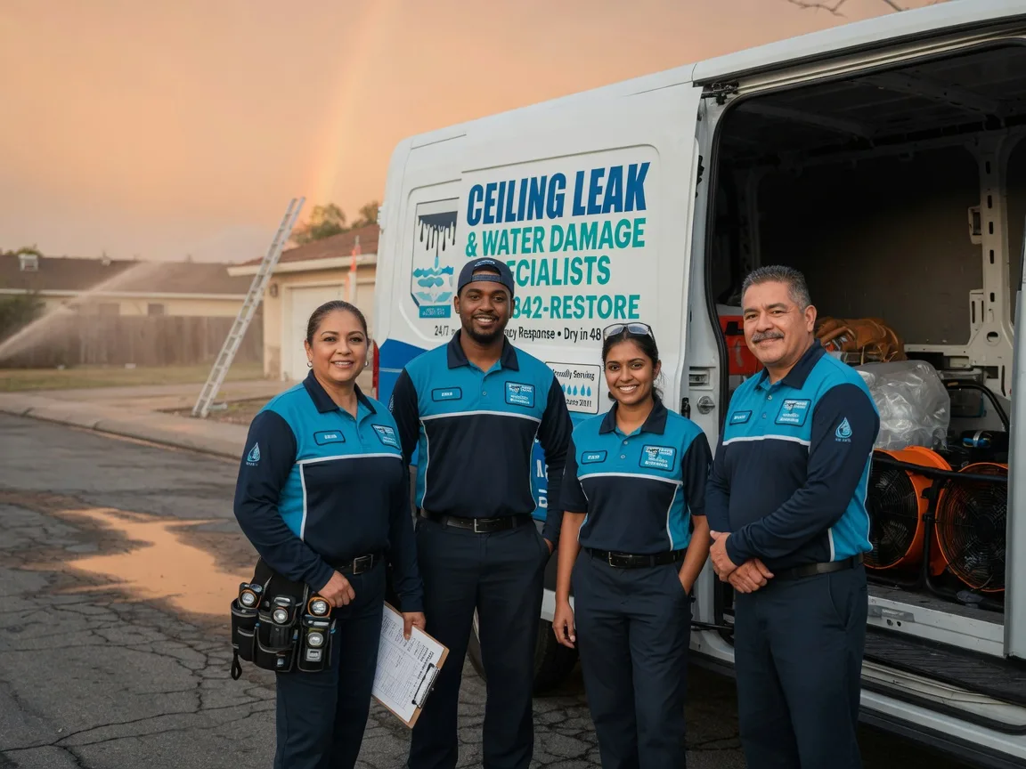 Ceiling Leak Cleanup company in Goodman, WI